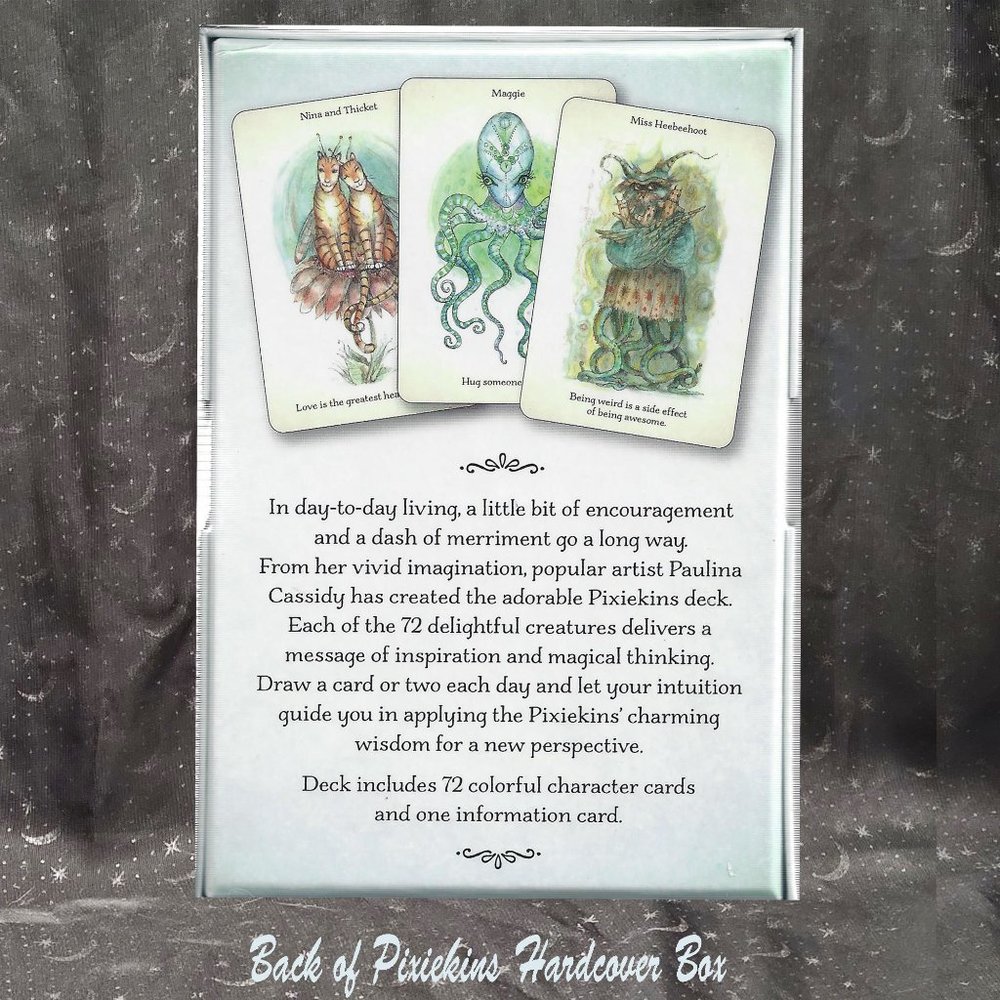 🧚‍ PIXIEKINS: A Daily Inspiration Deck Paulina Cassidy 72CARDS AUTHENTIC USGS - Picture 3 of 15
